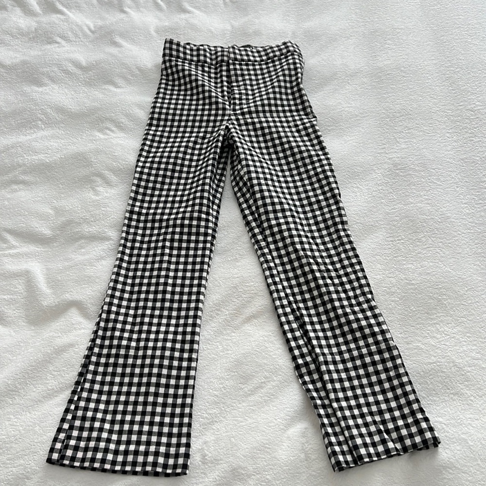 Zara Gingham Pants